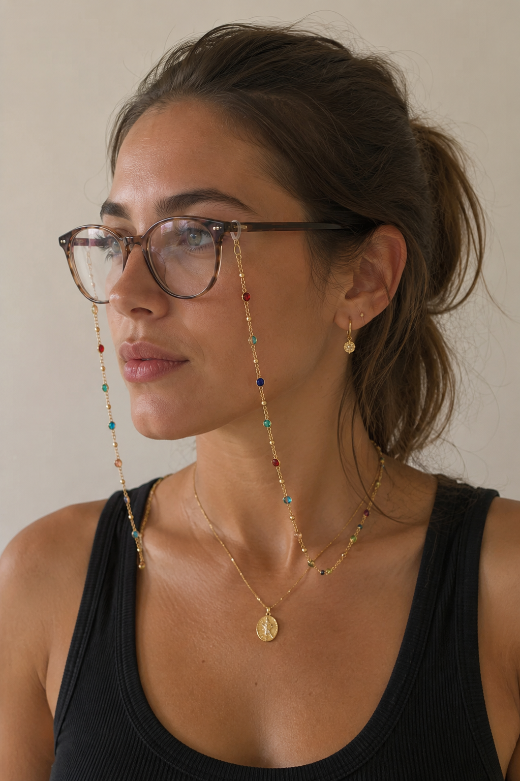 Eyewear Chain for Women – Solène Elegant Glasses Chain